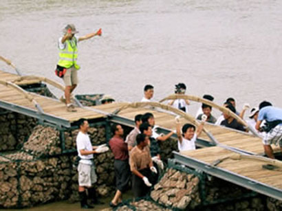 石籠網(wǎng)應(yīng)用于水利工程當(dāng)中